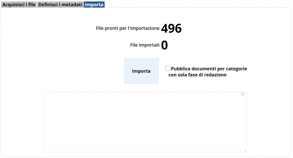 QW07 - Importazione documenti da cloud, importa