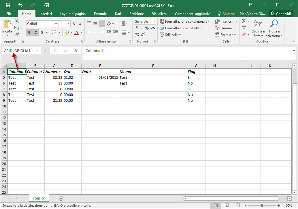 cellagrigliaExcel